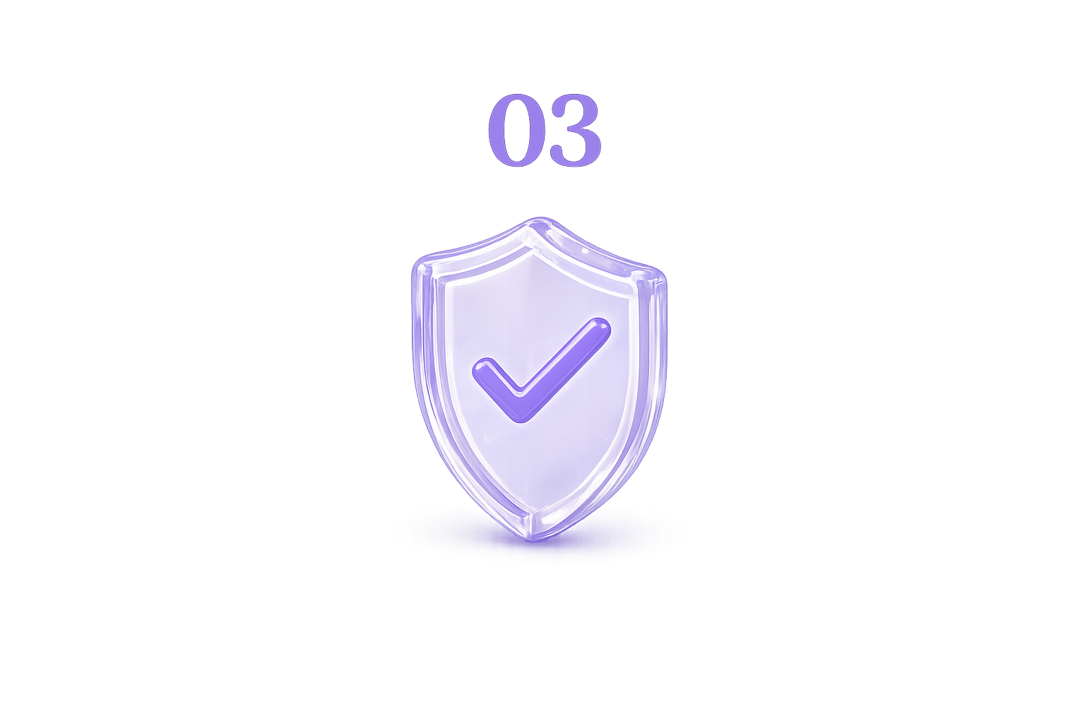 Shield showing a successful review